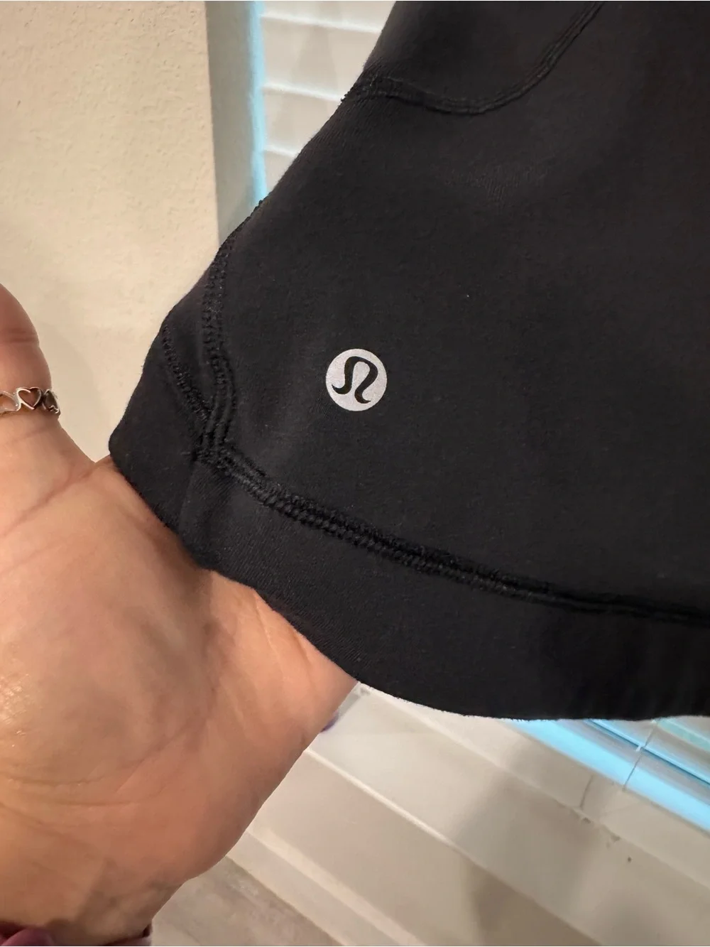 lululemon athletica Black Asymmetric Zip Utility Jacket
